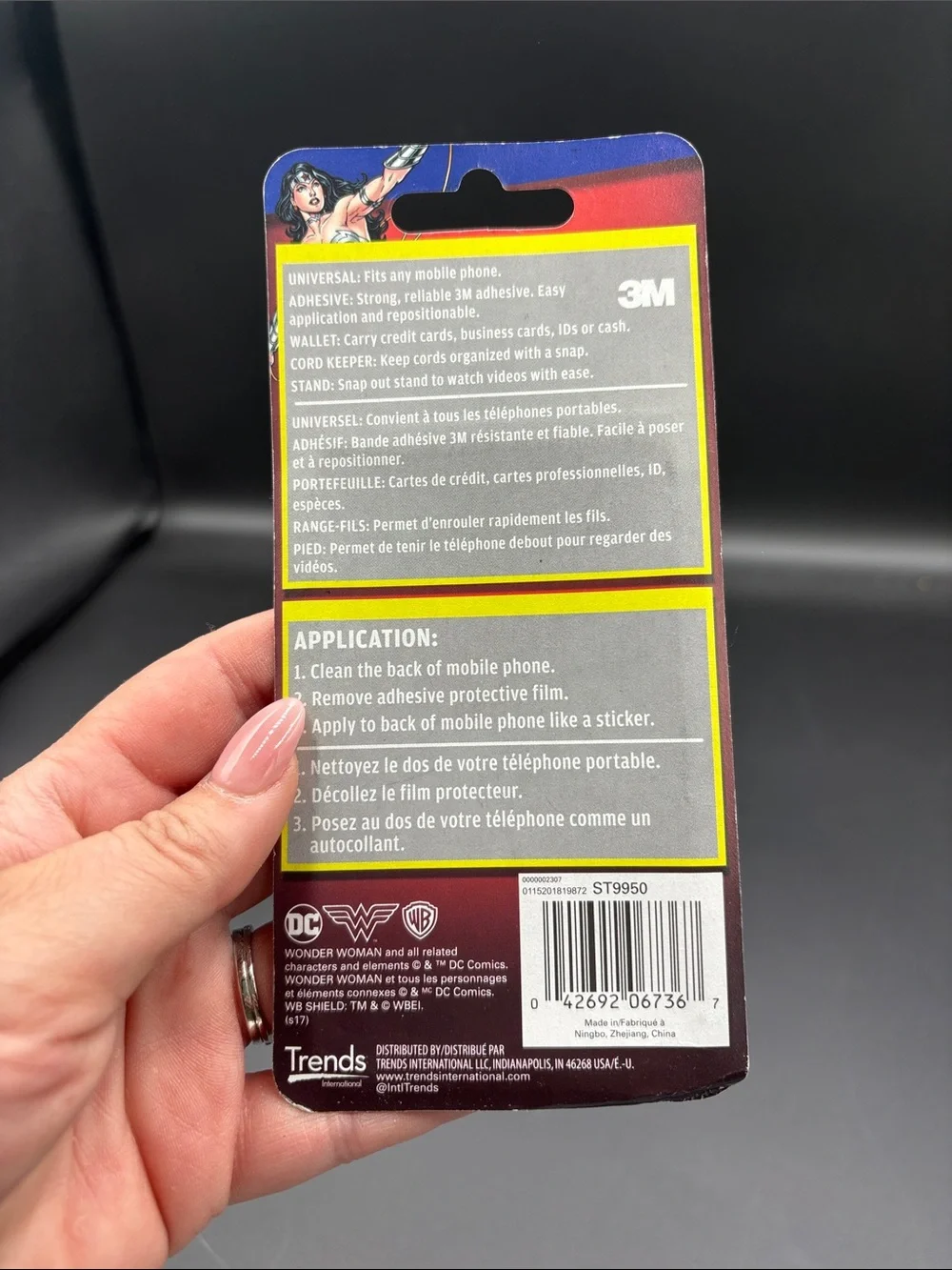 Brand New Wonder Woman Red 3-in-1 Mobile Waller